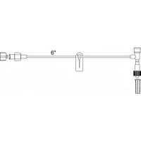 Smiths Medical #MX453L, T-Connector w/ Luer Lock 50/CS Image