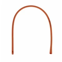 Teleflex #510426, Rusch Red Rubber Latex Intermittent Catheter, Robinson X-Ray Opaque, 2 Staggered Eyelets, 26 Fr, 10/BOX Image