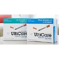 Ulti Med #08218, SYRINGE, ULTICARE, 1CC, 28G X 1/2", 500/CS Image