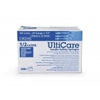 Ulti Med #193292, SYRINGE, SFTY, INS, 0.5ML, 29GX 1/2", EACH Image