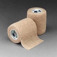 3M #1583, BANDAGE, SELF ADHRNT, COBAN, 3" X 5, YD, TAN, 24 EA/CS, 24 RL/CS Image 3M #1583, BANDAGE, SELF ADHRNT, COBAN, 3" X 5, YD, TAN, 24 EA/CS, 24 RL/CS Image