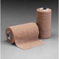 3M #1584L, DRESSING COBAN WRAP SELF-ADHESIVE 4X6.5YD TAN 18RL/C Image 3M #1584L, DRESSING COBAN WRAP SELF-ADHESIVE 4X6.5YD TAN 18RL/C Image