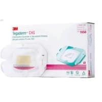3M #1658, Tegaderm CHG Chlorhexidine Gluconate I.V. Securement Dressing 4X4.75, 100 PER/CS Image 3M #1658, Tegaderm CHG Chlorhexidine Gluconate I.V. Securement Dressing 4X4.75, 100 PER/CS Image