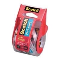 3M Business Products #650457, Tape Mailing Clear w/Dispenser 2"x22.2Yd 1/PK Image 3M Business Products #650457, Tape Mailing Clear w/Dispenser 2"x22.2Yd 1/PK Image