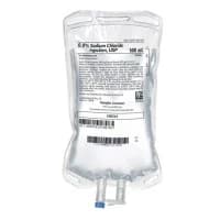 Grifols S.A. #729620, 0.9% Sodium Chloride Injection, USP, Sol Grifols, S.A 500mL, Non-DEHP, 20/CS Image Grifols S.A. #729620, 0.9% Sodium Chloride Injection, USP, Sol Grifols, S.A 500mL, Non-DEHP, 20/CS Image