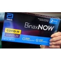 Abbott #195-160, BinaxNOW Covid-19 Test 2 Pack OTC, 2 Tests Per/Bx Image Abbott #195-160, BinaxNOW Covid-19 Test 2 Pack OTC, 2 Tests Per/Bx Image