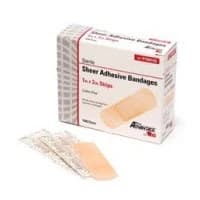 Abco Dealers #P150135, Bandage Adhesive Sheer Strip 1x3" Pro-Advantage Tan 100/Bx, 12 BX/CA Image Abco Dealers #P150135, Bandage Adhesive Sheer Strip 1x3" Pro-Advantage Tan 100/Bx, 12 BX/CA Image