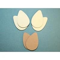 Aetna Felt #42319, Pad Orthopedic Felt Metatarsal Adhesive M-42 2-5/16x1-9/16" Wh Pk Image Aetna Felt #42319, Pad Orthopedic Felt Metatarsal Adhesive M-42 2-5/16x1-9/16" Wh Pk Image