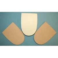 Aetna Felt #64319, Pad Heel Felt Large 1/4" Thick Adhesive 100/Bg Image Aetna Felt #64319, Pad Heel Felt Large 1/4" Thick Adhesive 100/Bg Image