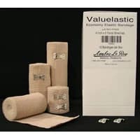 Ambra Leroy Medical #73250, Elastic Bandage Valuelastic 2"x5yd 10/BX Image Ambra Leroy Medical #73250, Elastic Bandage Valuelastic 2"x5yd 10/BX Image