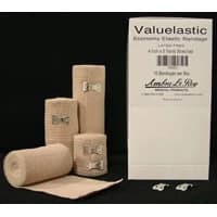 Ambra Leroy Medical #73410, Elastic Bandage Double Length 4"x10yd Ea, 10 EA/BX Image Ambra Leroy Medical #73410, Elastic Bandage Double Length 4"x10yd Ea, 10 EA/BX Image