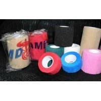 AMD Ritmed #A2061-TLF, BANDAGE, COHESIVE, 2"X5YD, TAN, LF, NON-STRL, ROLL Image AMD Ritmed #A2061-TLF, BANDAGE, COHESIVE, 2"X5YD, TAN, LF, NON-STRL, ROLL Image