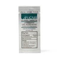 Aplicare #APLL15401S, Sanitizer Hand Gel, 1.5 ml, 62% Ethyl Alcohol, Packet, 1,000 Per/Cs Image Aplicare #APLL15401S, Sanitizer Hand Gel, 1.5 ml, 62% Ethyl Alcohol, Packet, 1,000 Per/Cs Image