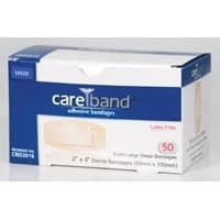 ASO Corporation #CBD2016, Bandage Adhesive Sheer Strip XL 2x4" Careband Flexible 50/Bx, 12 BX/CA Image ASO Corporation #CBD2016, Bandage Adhesive Sheer Strip XL 2x4" Careband Flexible 50/Bx, 12 BX/CA Image