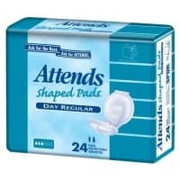 Attends Healthcare Products #SPDR, PAD ATTENDS SHAPED DAY REGULAR 96/CA Image Attends Healthcare Products #SPDR, PAD ATTENDS SHAPED DAY REGULAR 96/CA Image