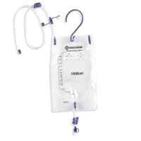 Avanos Medical #EDS-1000, Drainage System w/1000ml Bag, 150cm Extension Tubing, Bedside Clamp, 30 EA/CS Image Avanos Medical #EDS-1000, Drainage System w/1000ml Bag, 150cm Extension Tubing, Bedside Clamp, 30 EA/CS Image