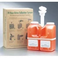 Azer Scientific #ES62315, 24 HOUR URINE CONTAINER SPLIT COLLECTION, 5/CS Image Azer Scientific #ES62315, 24 HOUR URINE CONTAINER SPLIT COLLECTION, 5/CS Image