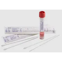 BD  #220526, Universal Viral Transport Kit: 1 mL vial with a flexible minitip flocked swab, 50/PK Image BD  #220526, Universal Viral Transport Kit: 1 mL vial with a flexible minitip flocked swab, 50/PK Image
