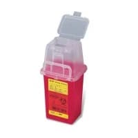 BD #305487, Collector Sharps Phlebotomy 1.5qt Temporary/ Final Closure Red Ea, 36 EA/CA Image BD #305487, Collector Sharps Phlebotomy 1.5qt Temporary/ Final Closure Red Ea, 36 EA/CA Image