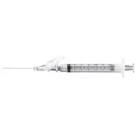 BD  #305908, Syringe 10cc 22gx1-1/2" SafetyGlide w/ Detachable Needle 50/Bx, 8 BX/CA Image BD  #305908, Syringe 10cc 22gx1-1/2" SafetyGlide w/ Detachable Needle 50/Bx, 8 BX/CA Image