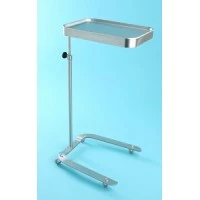 Blickman Health #0648848000, Mayo Stand S/S 4-Caster Base 39.5"-62" Ea Image Blickman Health #0648848000, Mayo Stand S/S 4-Caster Base 39.5"-62" Ea Image