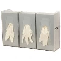 Bowman Medical Products #GL300-1214, Dispenser Glove Box Plycrb Trpl Vertical/ Hrzntl Mnt Semi-Trns Ea Image Bowman Medical Products #GL300-1214, Dispenser Glove Box Plycrb Trpl Vertical/ Hrzntl Mnt Semi-Trns Ea Image