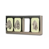 Bowman Medical Products #GS-124, Glove Box Holder Quad SS w/Divider Ea Image Bowman Medical Products #GS-124, Glove Box Holder Quad SS w/Divider Ea Image