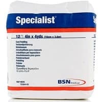 BSN Medical #9044, Padding Cast Specialist Cotton/ Rayon Limb Rl 4"x4yd Wh LF 12/Bg, 6 BG/CA Image BSN Medical #9044, Padding Cast Specialist Cotton/ Rayon Limb Rl 4"x4yd Wh LF 12/Bg, 6 BG/CA Image