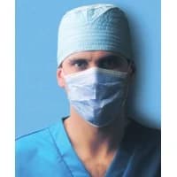 Busse #373, Mask Face Procedure Fluidshield Earloop Anti-Fog Blue Shld 25/Bx, 4 BX/CA Image Busse #373, Mask Face Procedure Fluidshield Earloop Anti-Fog Blue Shld 25/Bx, 4 BX/CA Image