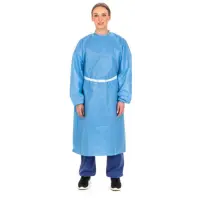 Cardinal Health #AT6200-XL, AAMI Level 3 Heavyweight SMS Multi-Ply Isolation Gown, Elastic Cuff, Blue, X-Large, 10/bg, 10 bg/cs Image Cardinal Health #AT6200-XL, AAMI Level 3 Heavyweight SMS Multi-Ply Isolation Gown, Elastic Cuff, Blue, X-Large, 10/bg, 10 bg/cs Image