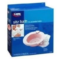 Carex-Apex Medical #P70800, Sitz Bath Plastic 6/Ca Image Carex-Apex Medical #P70800, Sitz Bath Plastic 6/Ca Image