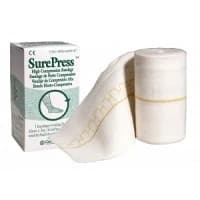 Convatec #650947, BANDAGE, SUREPRESS, HI COMPRESSION, 4"X3.2, 48 BX/CS, 48 EA/CS Image Convatec #650947, BANDAGE, SUREPRESS, HI COMPRESSION, 4"X3.2, 48 BX/CS, 48 EA/CS Image