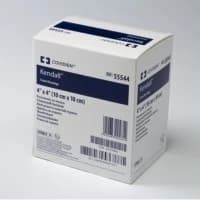 Covidien #55544AMD, Kendall AMD Antimicrobial Foam Dressing 4" x 4" (10.2 cm x 10.2 cm) Image Covidien #55544AMD, Kendall AMD Antimicrobial Foam Dressing 4" x 4" (10.2 cm x 10.2 cm) Image