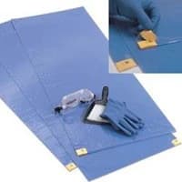 Covidien #CT0071, ChemoPlus Adhesive Floor Mat, Blue, 18" x 46" (45.7 cm x 1.2 m) Image Covidien #CT0071, ChemoPlus Adhesive Floor Mat, Blue, 18" x 46" (45.7 cm x 1.2 m) Image