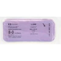 Covidien #L2800, Suture 8-0 Polyester MV-135-5 Polysorb Violet 5" Braid 12/Bx Image Covidien #L2800, Suture 8-0 Polyester MV-135-5 Polysorb Violet 5" Braid 12/Bx Image