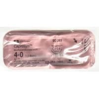 Covidien #UC203, Suture 4-0 Polymer CV-23 Caprosyn Undyed 30" Monofilament 36/Bx Image Covidien #UC203, Suture 4-0 Polymer CV-23 Caprosyn Undyed 30" Monofilament 36/Bx Image
