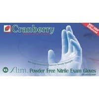 Cranberry USA #3126, Glove Exam PF Nitrile Small Blue Cranberry Xlim 100/Bx, 10 BX/CA Image Cranberry USA #3126, Glove Exam PF Nitrile Small Blue Cranberry Xlim 100/Bx, 10 BX/CA Image