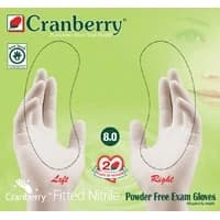 Cranberry USA #3427, Glove Exam PF Nitrile Size 7.5 Cranberry Curve Fitted 100/Bx, 10 BX/CA Image Cranberry USA #3427, Glove Exam PF Nitrile Size 7.5 Cranberry Curve Fitted 100/Bx, 10 BX/CA Image