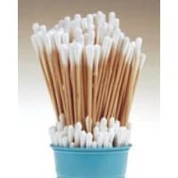 Crosstex International #H6C, Cotton Tipped Applicators 6" 1000/BX Image Crosstex International #H6C, Cotton Tipped Applicators 6" 1000/BX Image