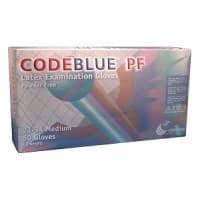 Cypress Medical #23-34, GLOVE LATEX CODE BLUE MED PF 50/BX 10BX/CA Image Cypress Medical #23-34, GLOVE LATEX CODE BLUE MED PF 50/BX 10BX/CA Image