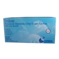 Cypress Medical #25-04, GLOVES, EXAM, TRILON, VINYL, MEDIUM, 1000 EA/CS, 10 BX/CS Image Cypress Medical #25-04, GLOVES, EXAM, TRILON, VINYL, MEDIUM, 1000 EA/CS, 10 BX/CS Image