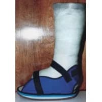 Darco International #CB01, Boot Cast Canvas Navy Sm Women 5.5-7.5 Rocker Sole Hook & Loop Ea Image Darco International #CB01, Boot Cast Canvas Navy Sm Women 5.5-7.5 Rocker Sole Hook & Loop Ea Image