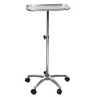 Drive Medical #13071, Stand Mayo Instrument SS Height Adj 29-1/2-47" 5-Leg Ea Image Drive Medical #13071, Stand Mayo Instrument SS Height Adj 29-1/2-47" 5-Leg Ea Image