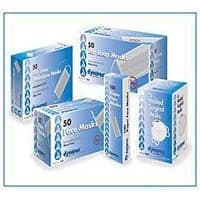 Dynarex #2203, Mask Face Cone Headstrap Fluid Resistant Blue Molded 20Bx/Ca Image Dynarex #2203, Mask Face Cone Headstrap Fluid Resistant Blue Molded 20Bx/Ca Image