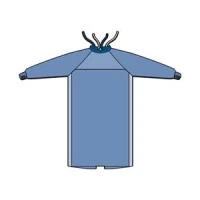 Encompass #46721-217, SafeCare Gown Surgical 2-Ply/99% Polyester 1% Carbon Standard Large with Snap Neck Closure- Reusable, EACH Image Encompass #46721-217, SafeCare Gown Surgical 2-Ply/99% Polyester 1% Carbon Standard Large with Snap Neck Closure- Reusable, EACH Image