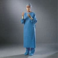 Halyard Health #95221, Fabric-Reinforced Surgical Gown with Towel ULTRA Adult X-Large Blue Sterile ASTM D4966, 28 PER/CS Image Halyard Health #95221, Fabric-Reinforced Surgical Gown with Towel ULTRA Adult X-Large Blue Sterile ASTM D4966, 28 PER/CS Image