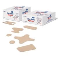 Hartmann #46150000, Bandage Adhesive Fabric Oval 1-1/4x1" Flex-Band Flexible 100/Bx, 24 BX/CA Image Hartmann #46150000, Bandage Adhesive Fabric Oval 1-1/4x1" Flex-Band Flexible 100/Bx, 24 BX/CA Image