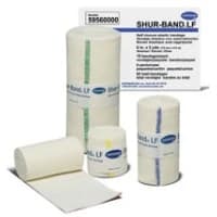 Hartmann #5954, Shur-Band Elastic Bandages 4"x5yds 10/BX, 6 BX/CS Image Hartmann #5954, Shur-Band Elastic Bandages 4"x5yds 10/BX, 6 BX/CS Image