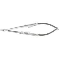 Integra #18-1832, Needle Holder Castroviejo 5-1/2" w/ Lock Curved SS Ea Image Integra #18-1832, Needle Holder Castroviejo 5-1/2" w/ Lock Curved SS Ea Image