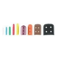Integra #3-2507T, Guard Instrument Tip-It 1.6x9.5x254mm Sz7 Vnt PVC Disp Orng 50/Pk Image Integra #3-2507T, Guard Instrument Tip-It 1.6x9.5x254mm Sz7 Vnt PVC Disp Orng 50/Pk Image